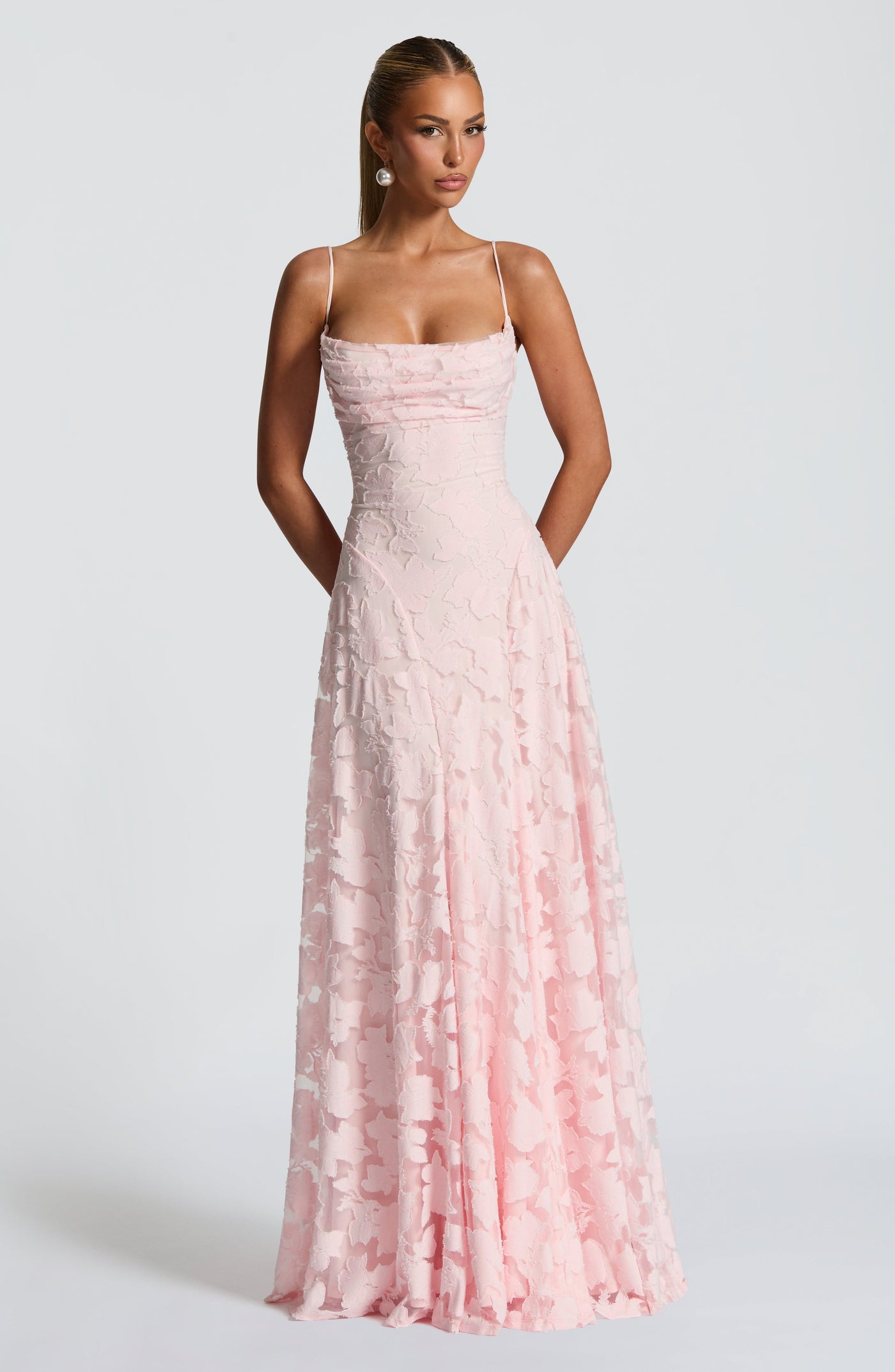 Irènea™ | Lace Corset Maxi Dress