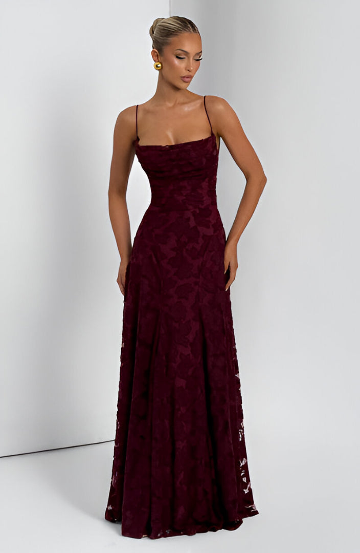 Irènea™ | Lace Corset Maxi Dress