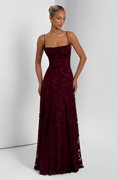 Irènea™ | Lace Corset Maxi Dress