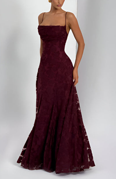 Irènea™ | Lace Corset Maxi Dress