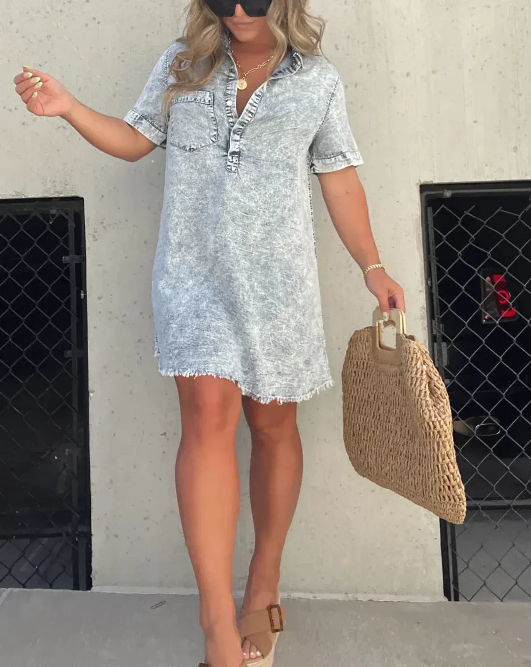 Lexi™ | Relaxed Cotton Dress