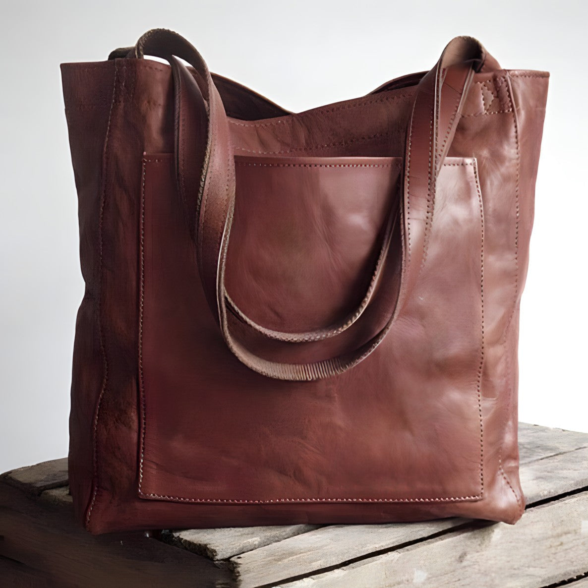 Rhosalie™ | Classic Leather Bag