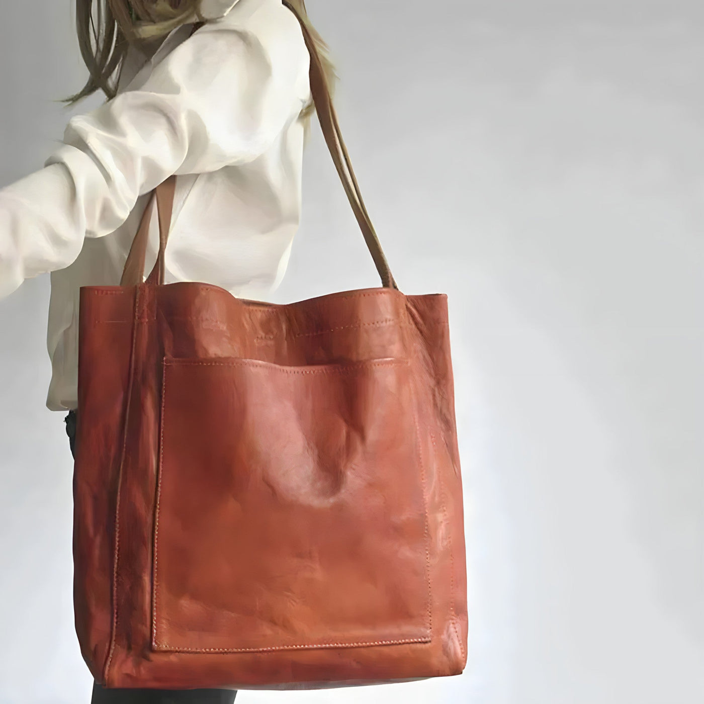 Rhosalie™ | Classic Leather Bag