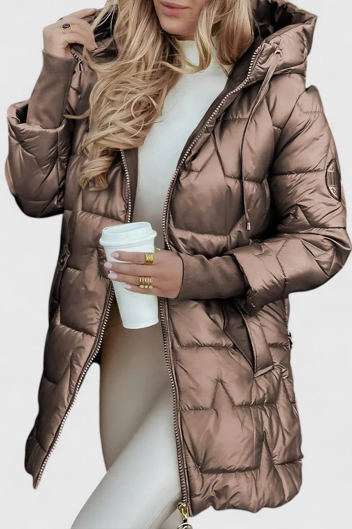 Adalynn™ | Quilted Hooded Jacket