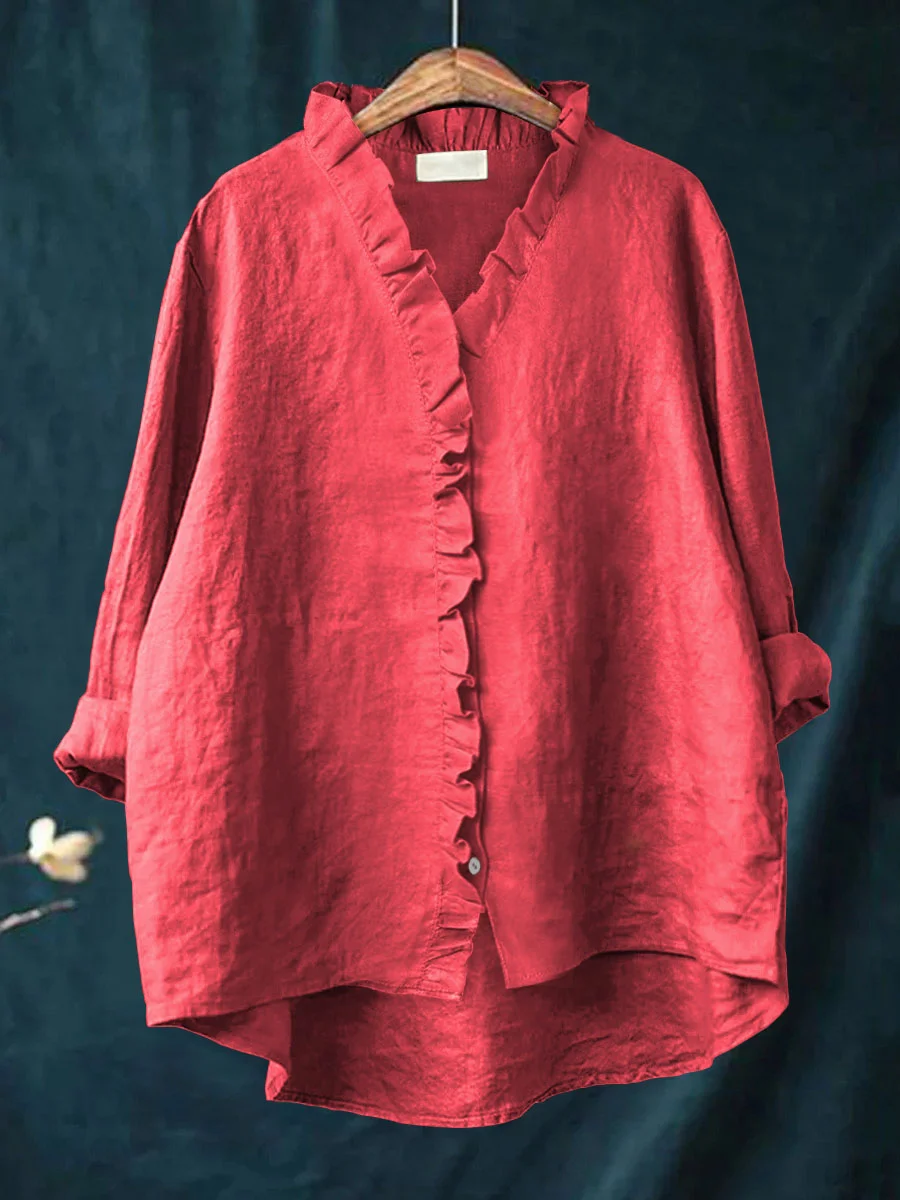 Grace™ | Ruffled Shirt