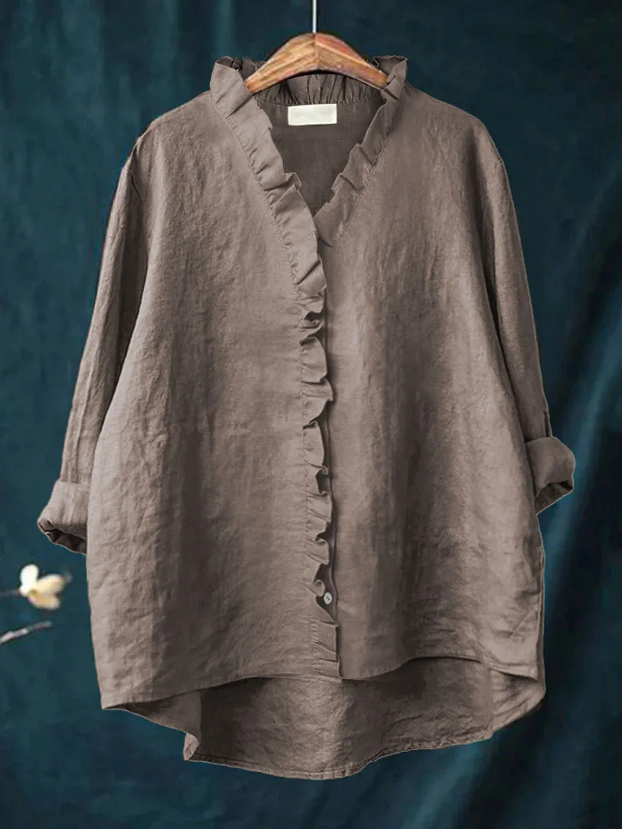Grace™ | Ruffled Shirt