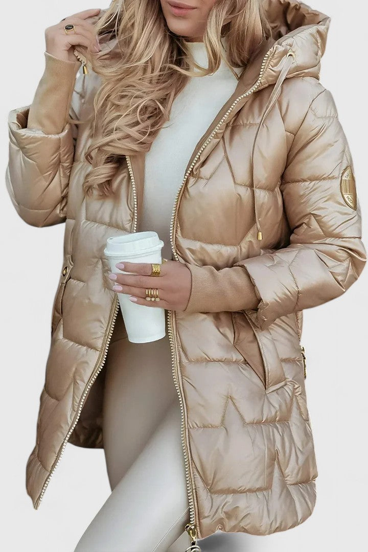 Adalynn™ | Quilted Hooded Jacket