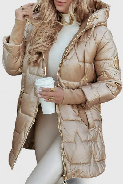 Adalynn™ | Quilted Hooded Jacket