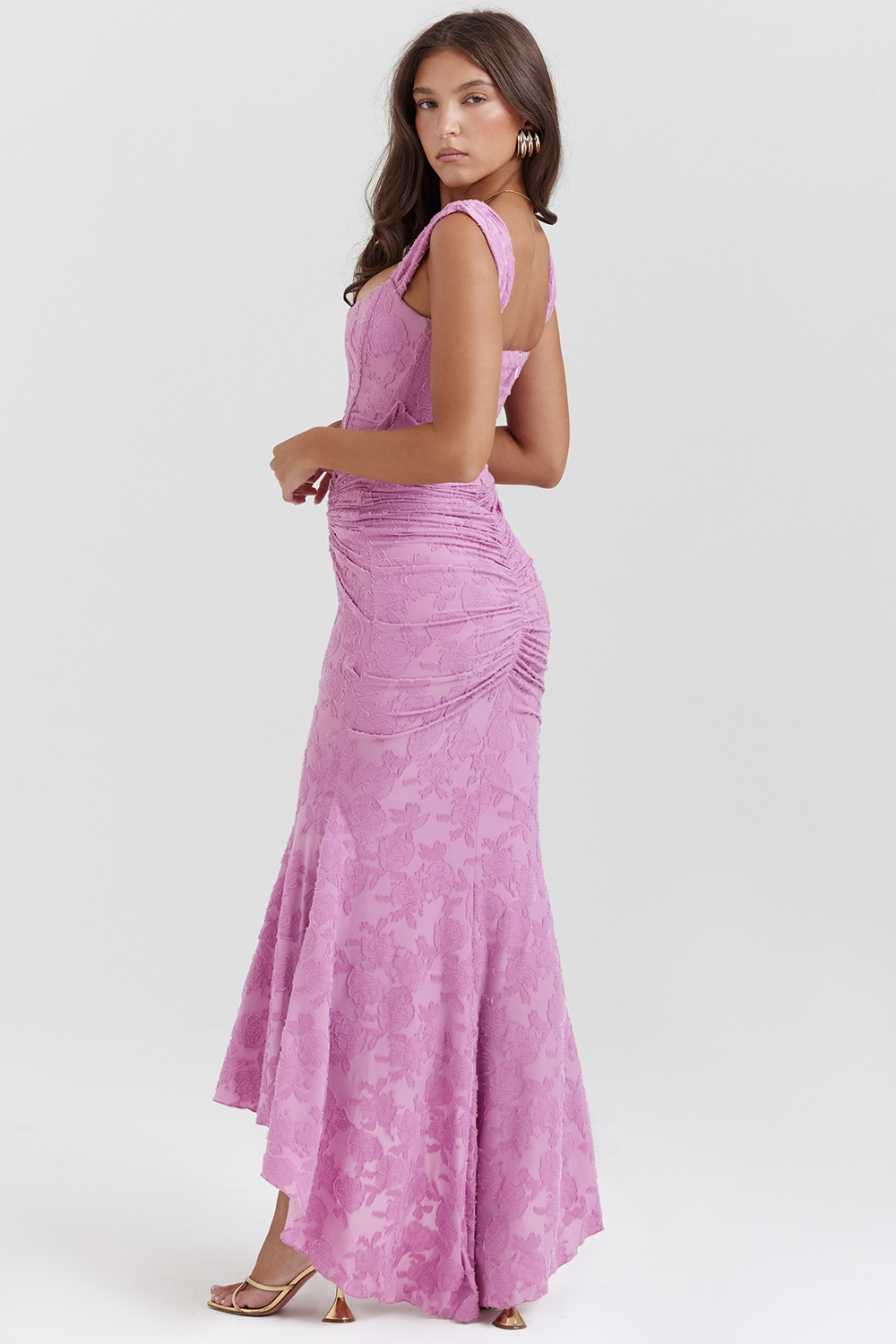 Dalira™ | Sculpted Elegance Maxi Dress