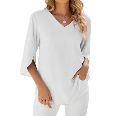 CARA™ | V-neck Blouse