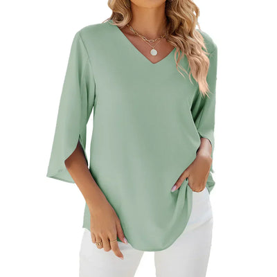 CARA™ | V-neck Blouse