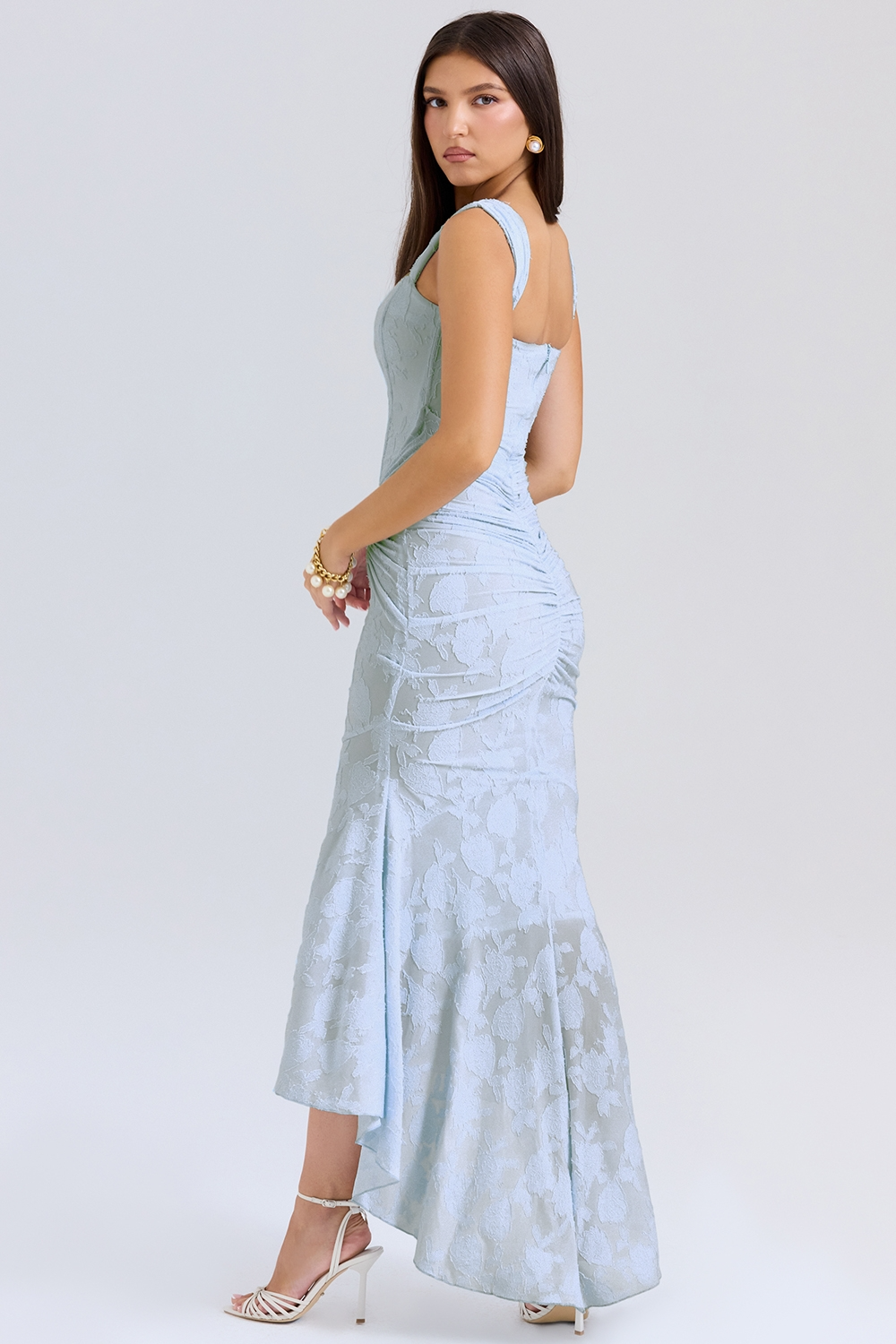 Dalira™ | Sculpted Elegance Maxi Dress