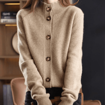 Ysélia™ | Classic Button-Up Cardigan