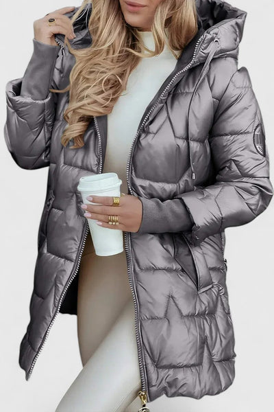 Adalynn™ | Quilted Hooded Jacket