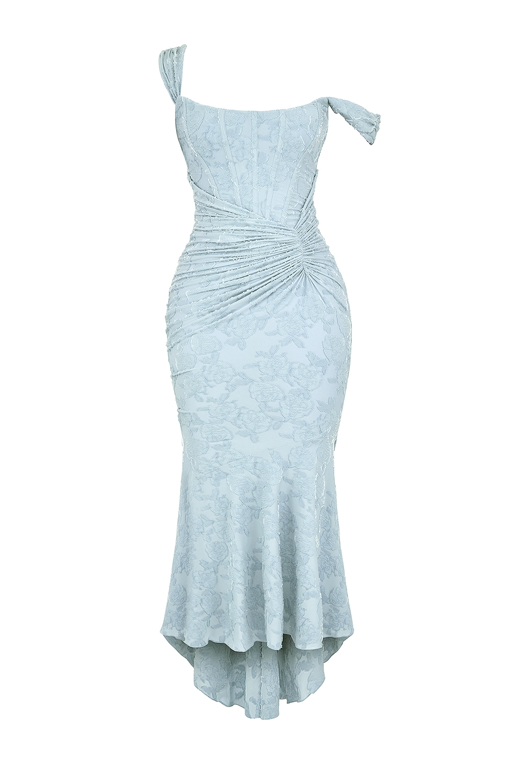 Dalira™ | Sculpted Elegance Maxi Dress