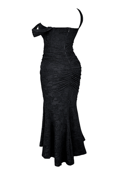 Dalira™ | Sculpted Elegance Maxi Dress