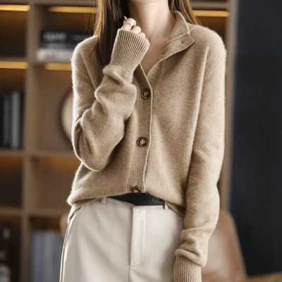 Ysélia™ | Classic Button-Up Cardigan