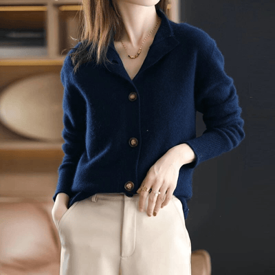 Ysélia™ | Classic Button-Up Cardigan