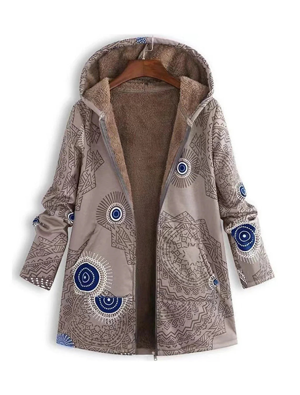 Kehlani™ | Cozy Boho Hooded Jacket
