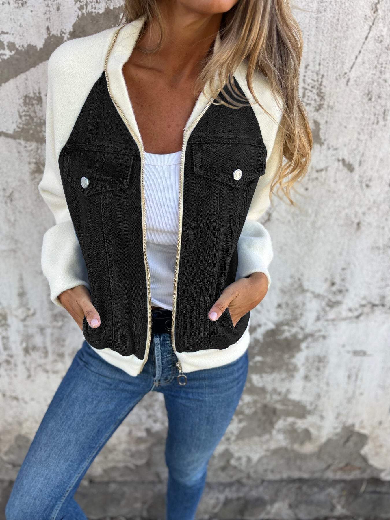 Janelle™ | Stylish Denim Jacket