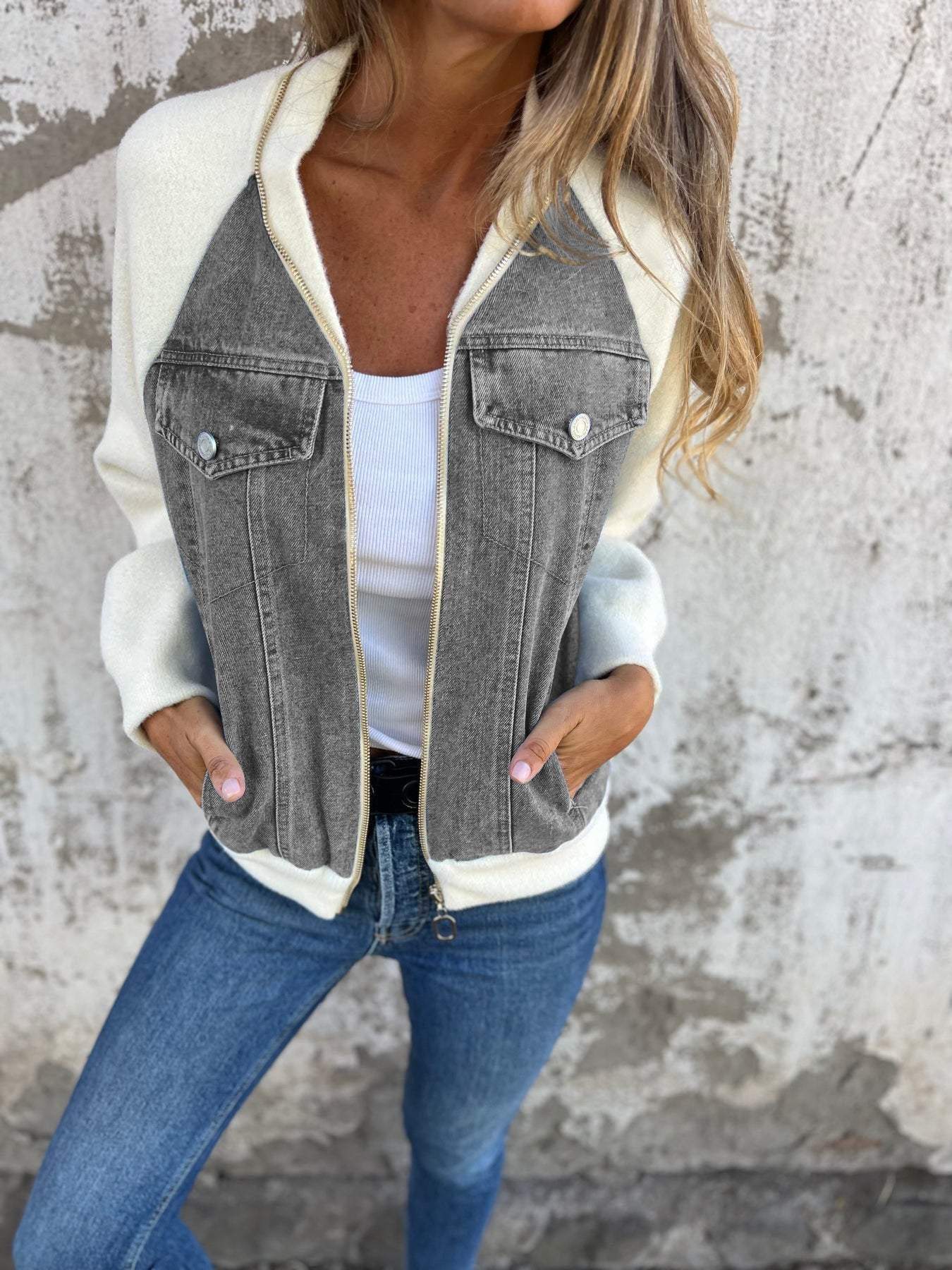 Janelle™ | Stylish Denim Jacket