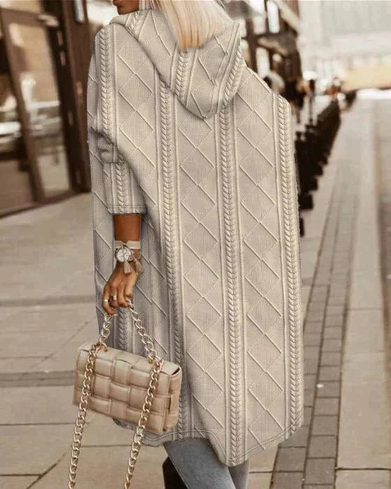 Amélys™ | Extended Length Hooded Cardigan