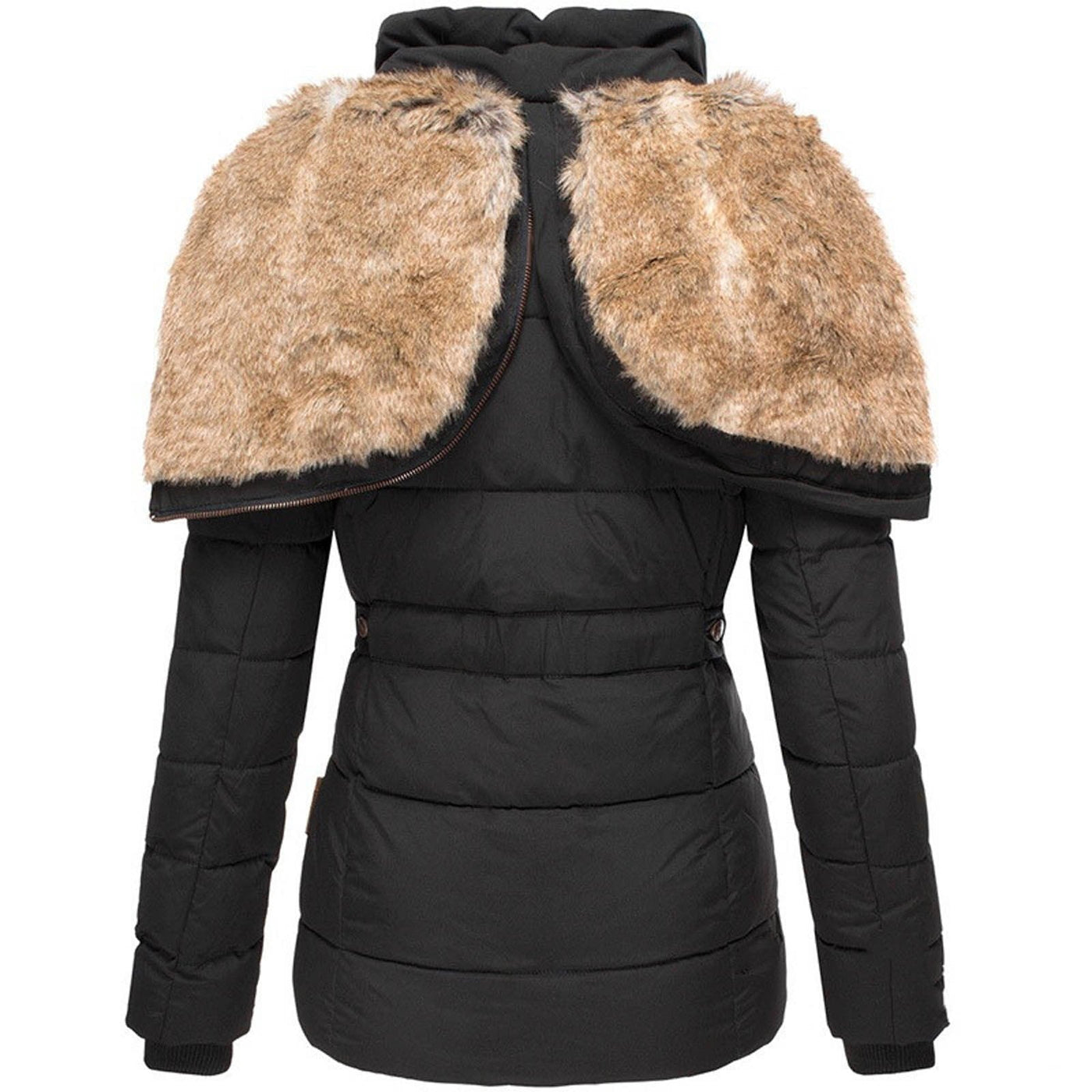 Isla™ | Fur-Trim Hooded Jacket