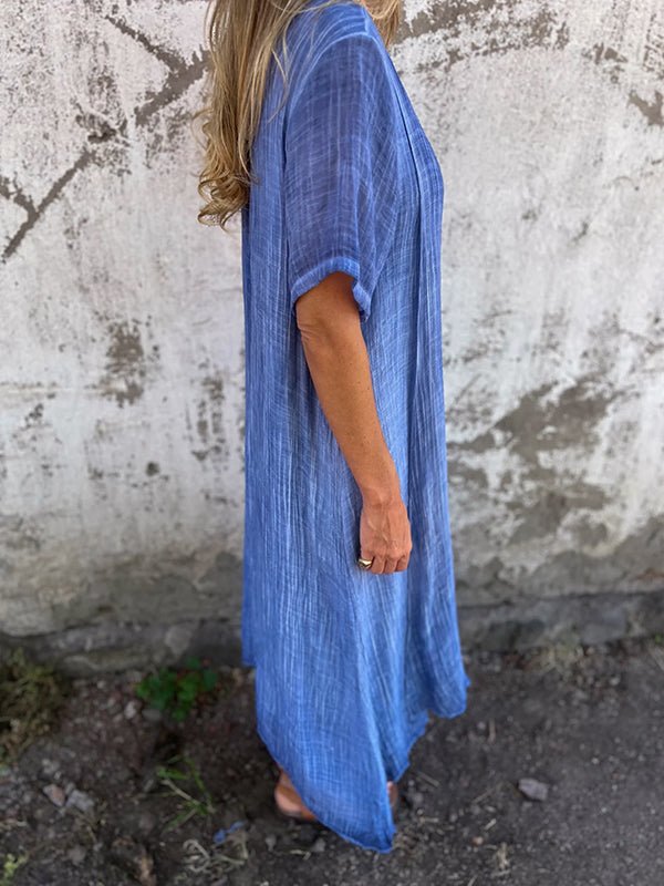 Hyselle™ | Flowy Boho V-Neck Dress