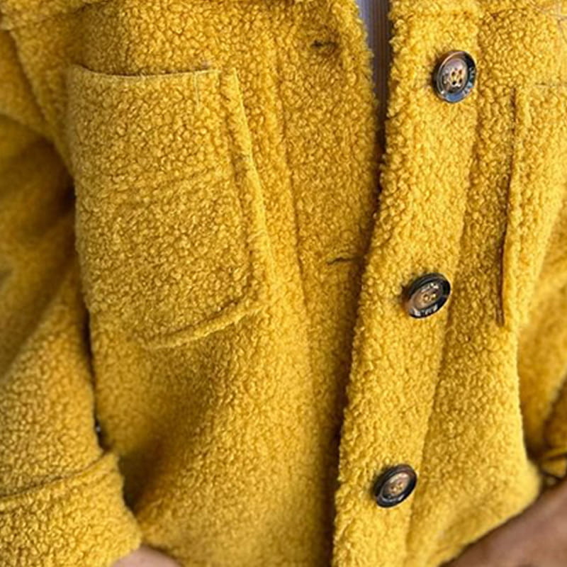 Soleil™ | Cozy Teddy Button-Up Jacket