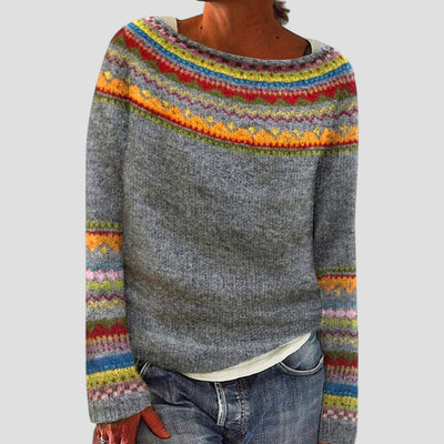 Ilyne™ | Artistic Knit Sweater