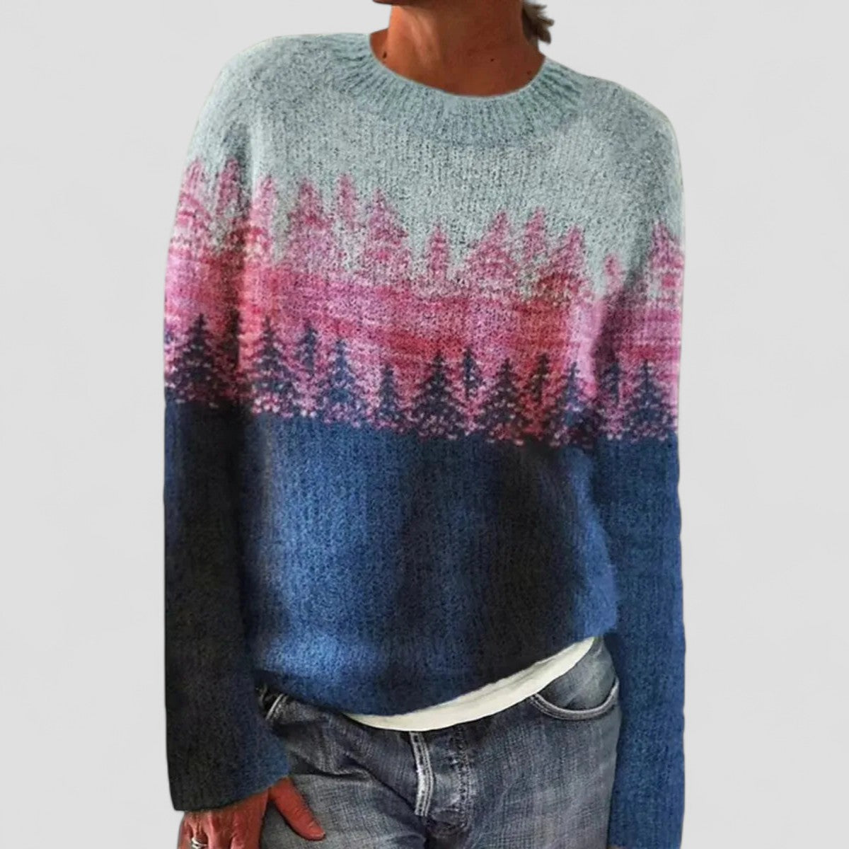 Ilyne™ | Artistic Knit Sweater