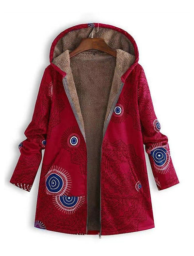 Kehlani™ | Cozy Boho Hooded Jacket