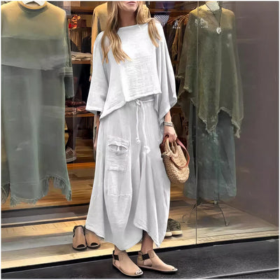 Florelle™ | Relaxed Linen Two-Piece Set