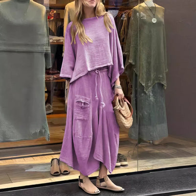 Florelle™ | Relaxed Linen Two-Piece Set